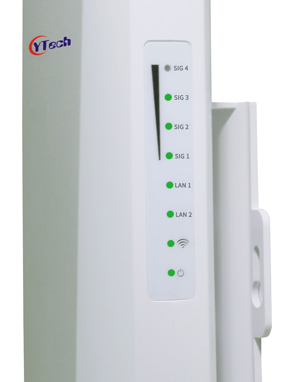 5.8GHZ frequency bands, 450Mbps transmission speeds, 3KM wireless WiFi transmission distance; 