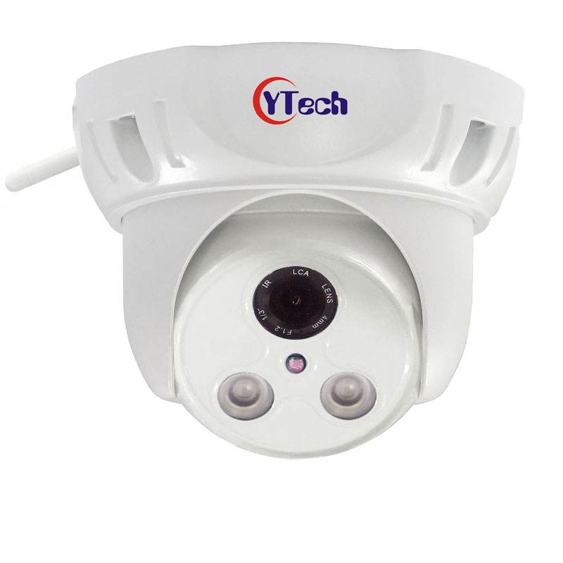 40M IR 2.0M Pixels HD Wireless Wifi Outdoor Waterproof Dome IP Camera