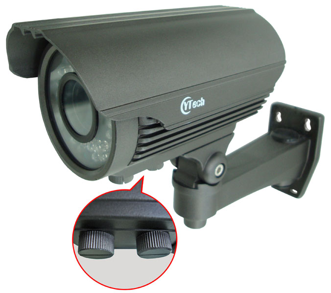 30M IR 4X Manual Varifocal 4.0M Pixel HD-AHD Waterproof Outdoor Bullet CCTV Camera