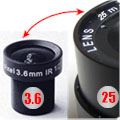 3.6-25MM Fix Lens